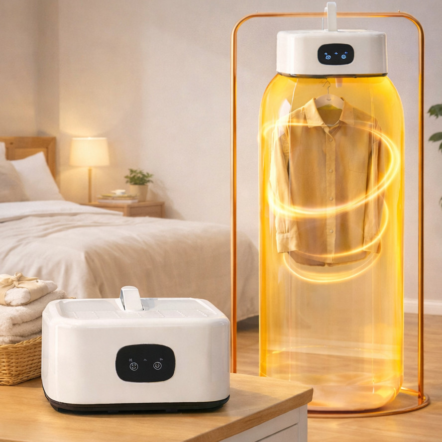Secadora de Roupas Portátil 220V 600W para Aparta