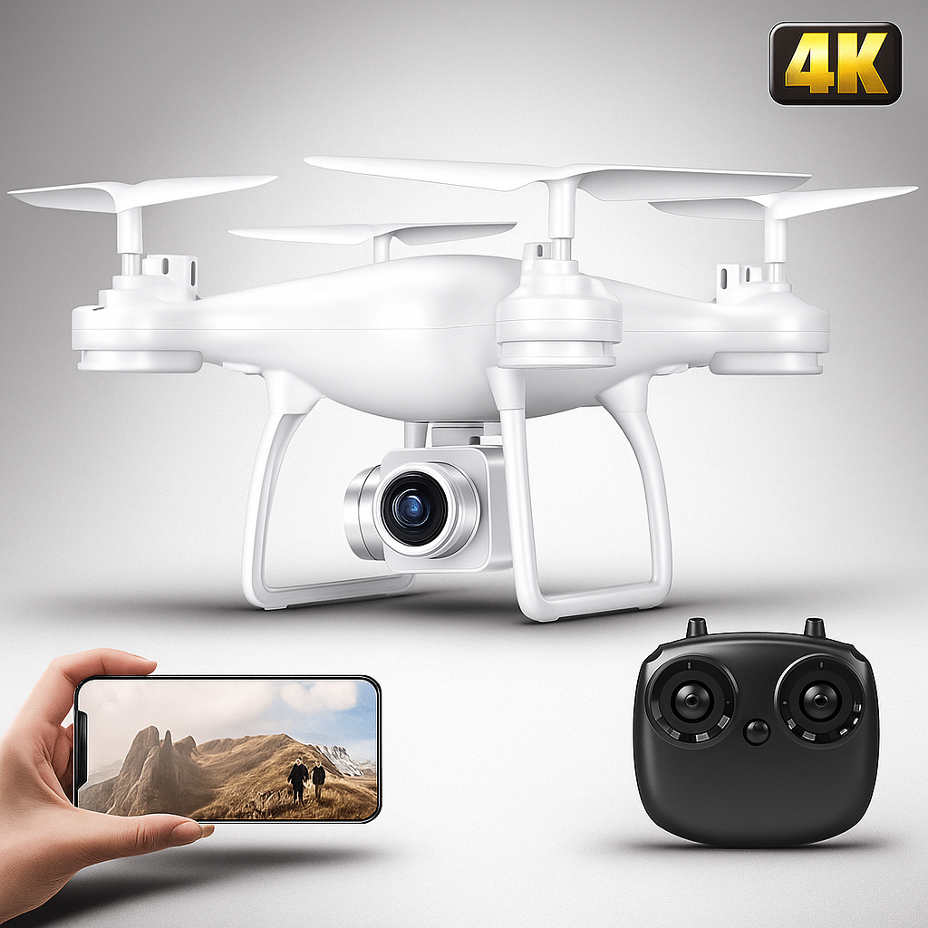 Drone Profissional X54 2025 com Câmera HD 4K Wi-F