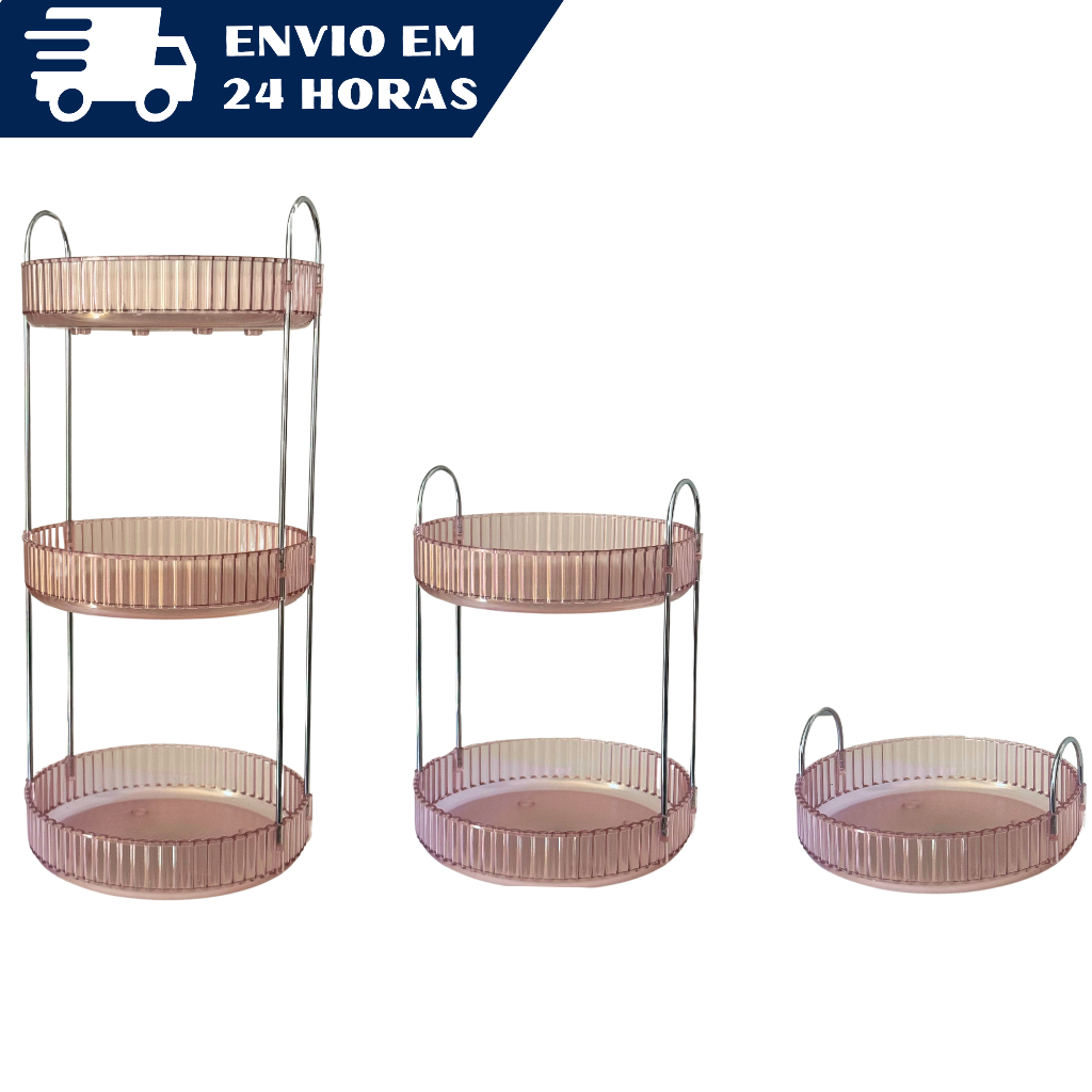 Bandeja Multiuso Organizadora Decorativa Lavabo Pe