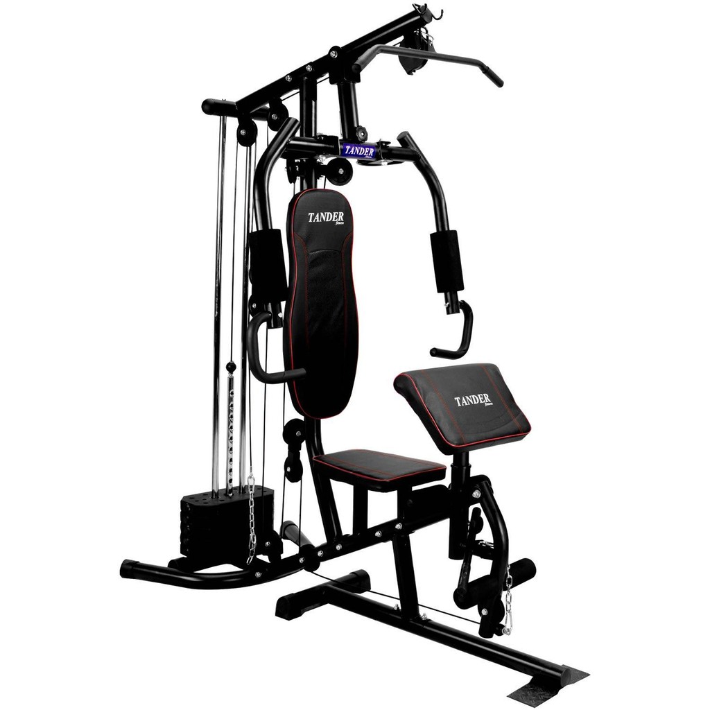 Estação de Musculação com 80kg de Peso –