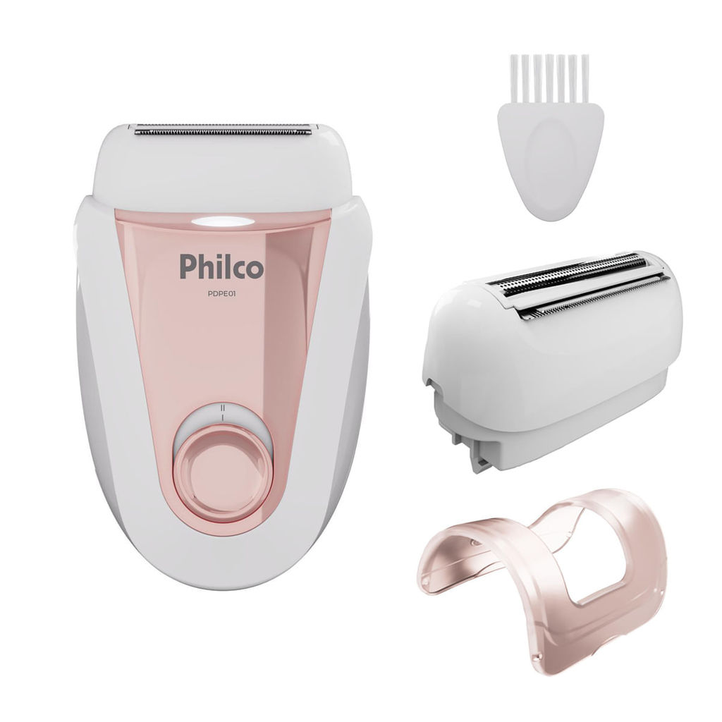 Depilador Philco Bivolt 4 acessórios Corpo e Rost