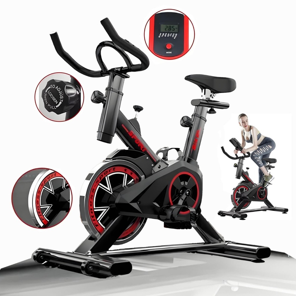 Bicicleta Spinning Profissional – Monitor de