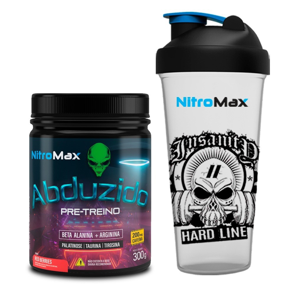 Pre Treino Abduzido 300g + Coqueteleira – Ni
