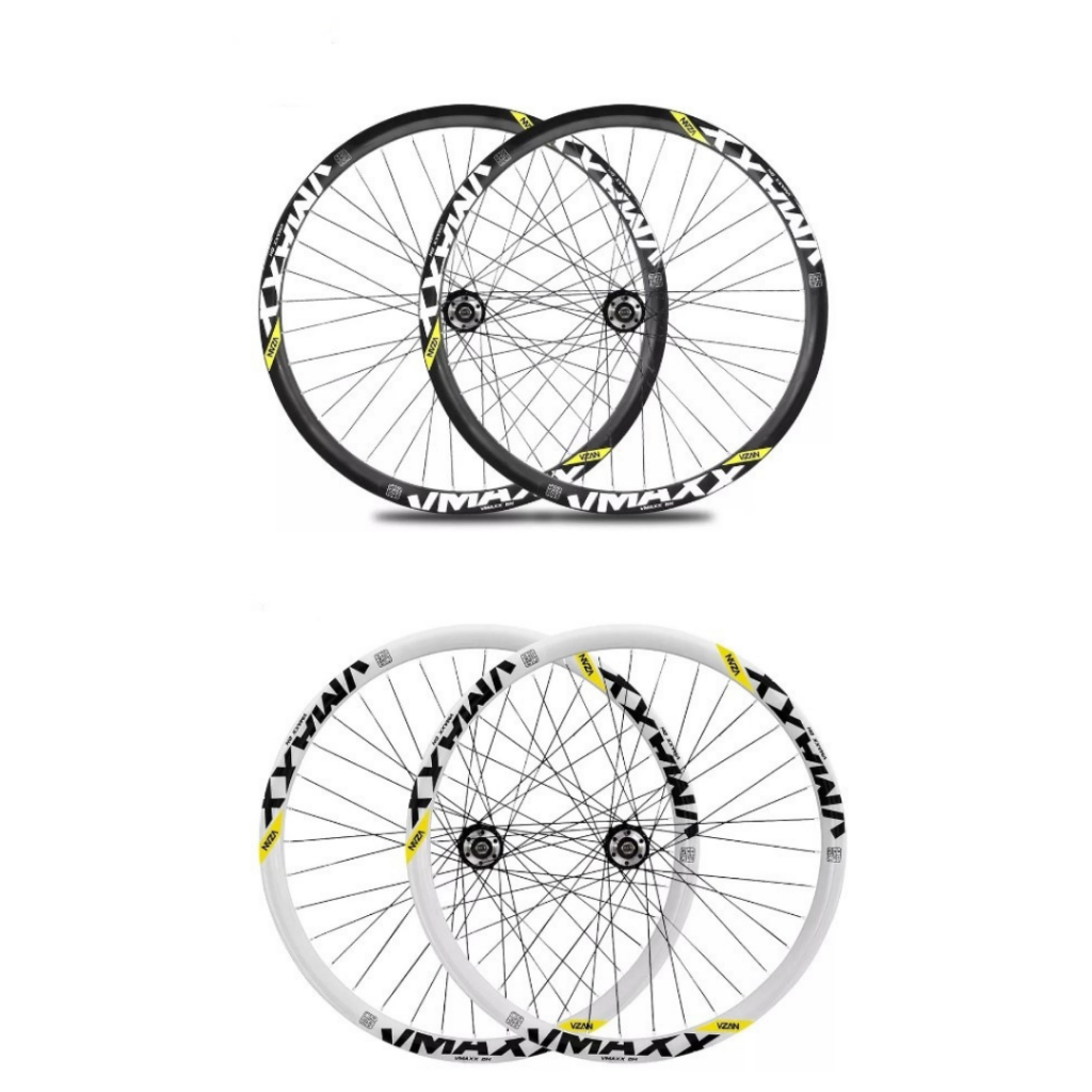 Par Vzan Vmaxx 26 Montado Dh P/Freio A Disco + Rai