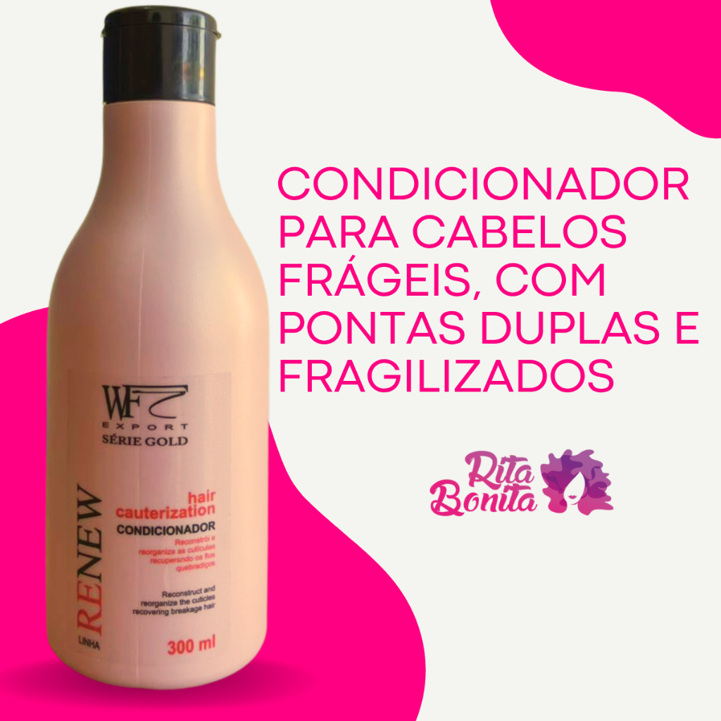 Condicionador para Cabelos Danificados, Porosos, R