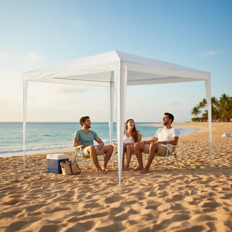 Tenda Gazebo 2,4 Metros Barraca Montável Camping 