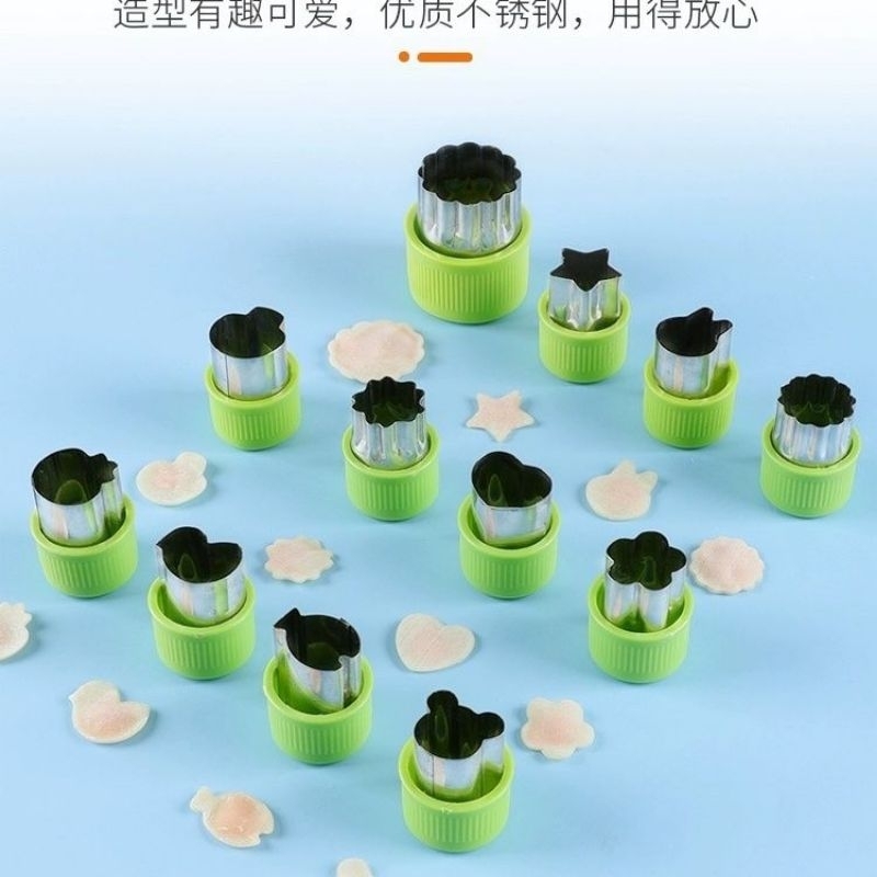 Cortador de Frutas Massas e Vegetais 9 Peças Form