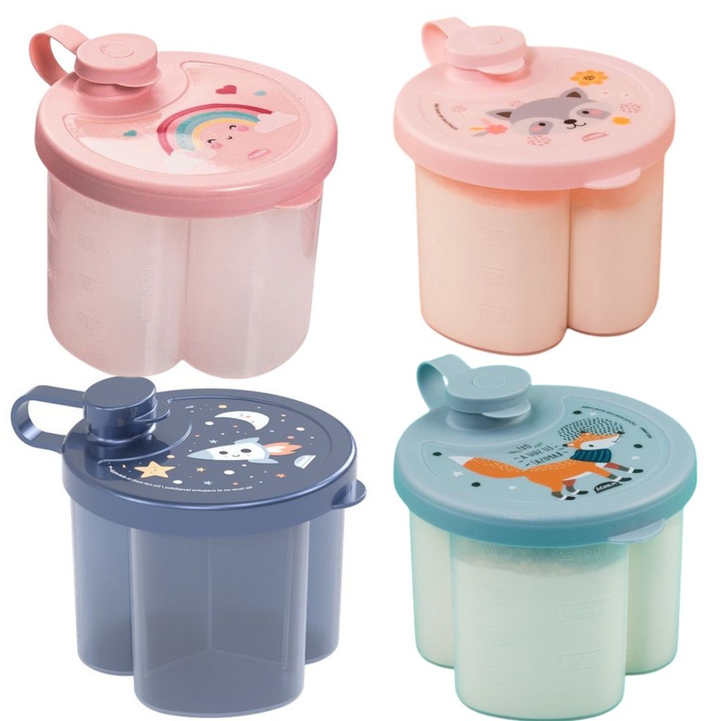 Porta Leite em Pó Dosador 300ml Plasbaby BPA LIVR
