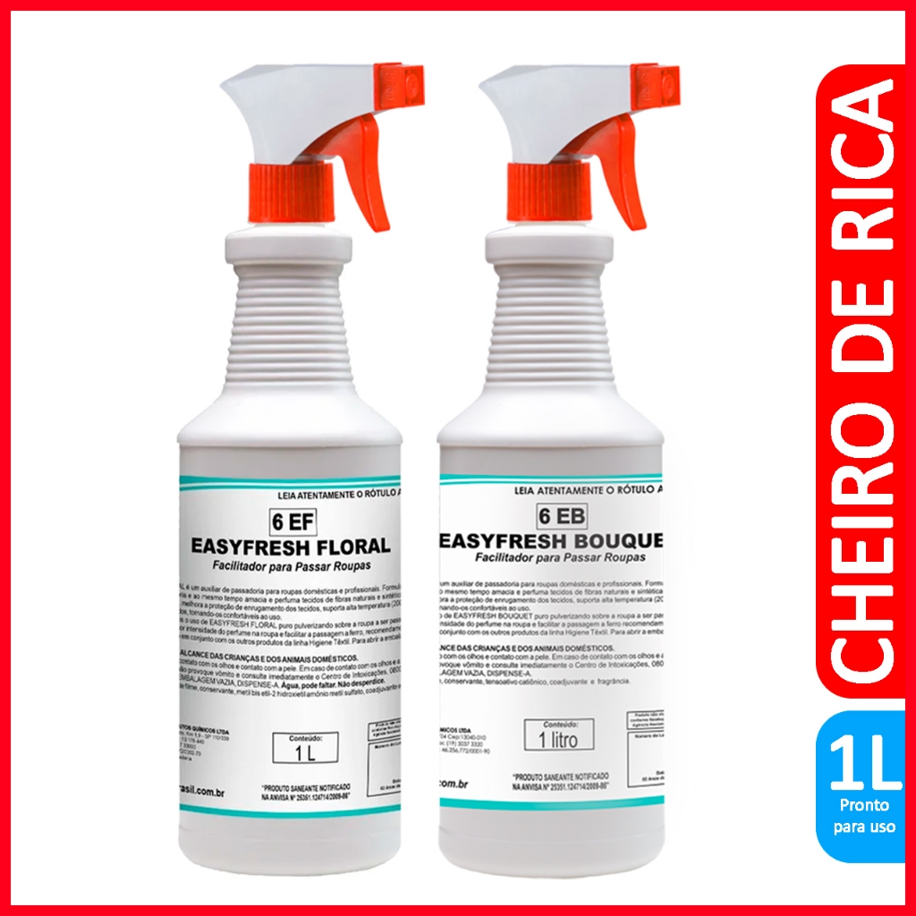 Cheiro de Rica Com Borrifador Bouquet e Floral Cas