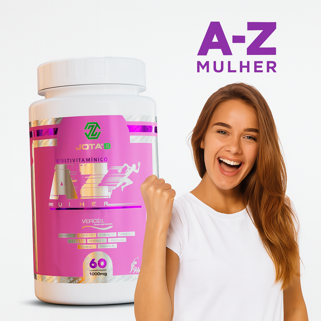 Multivitamínico Feminino A-Z | 60 Comprimidos Mas