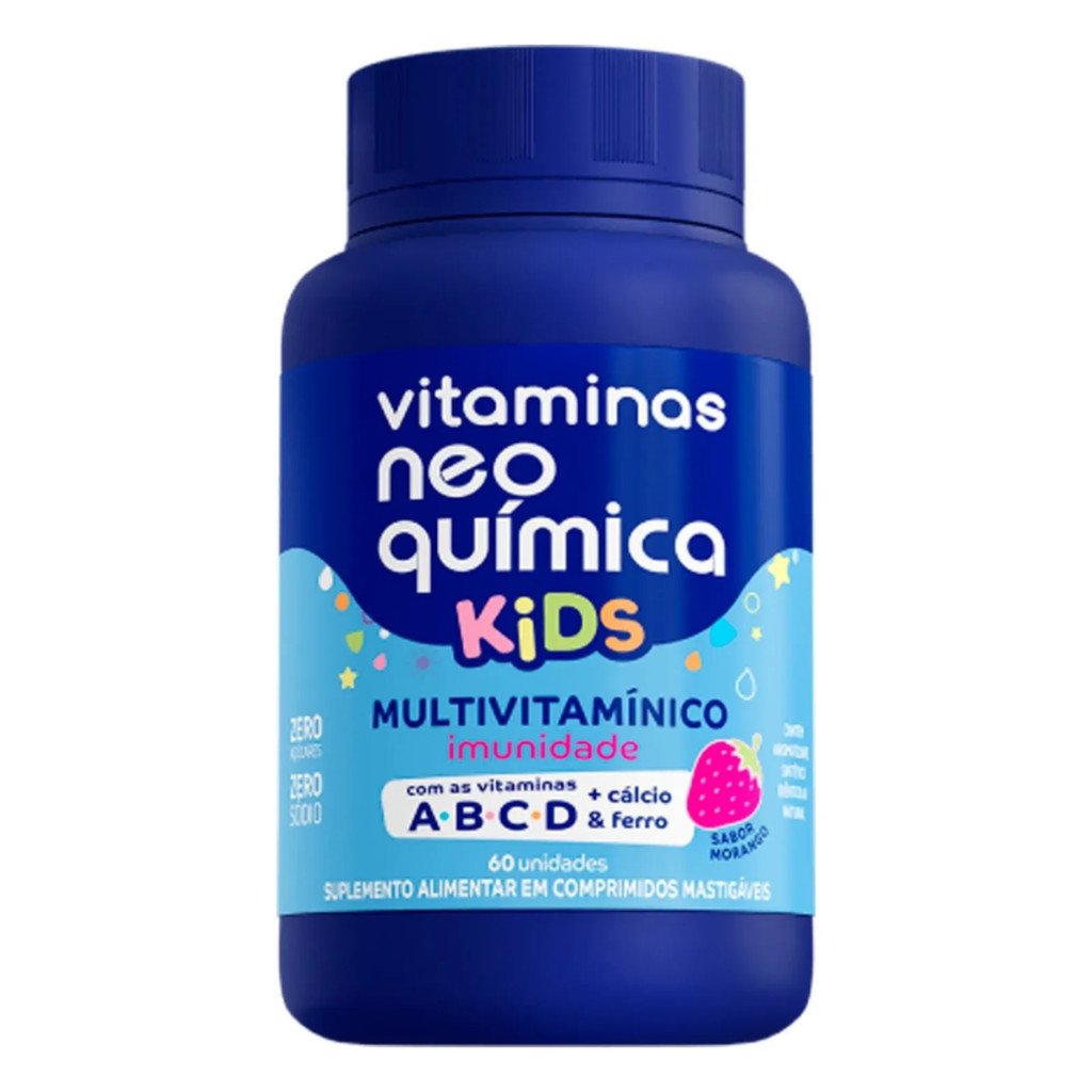 Suplemento Vitamínico Neo Química Kids  60 Compr