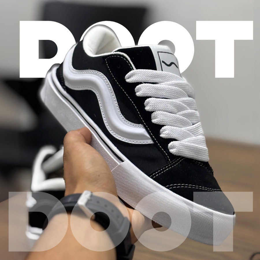 Tenis feminino KN skool cadarço grosso confortave