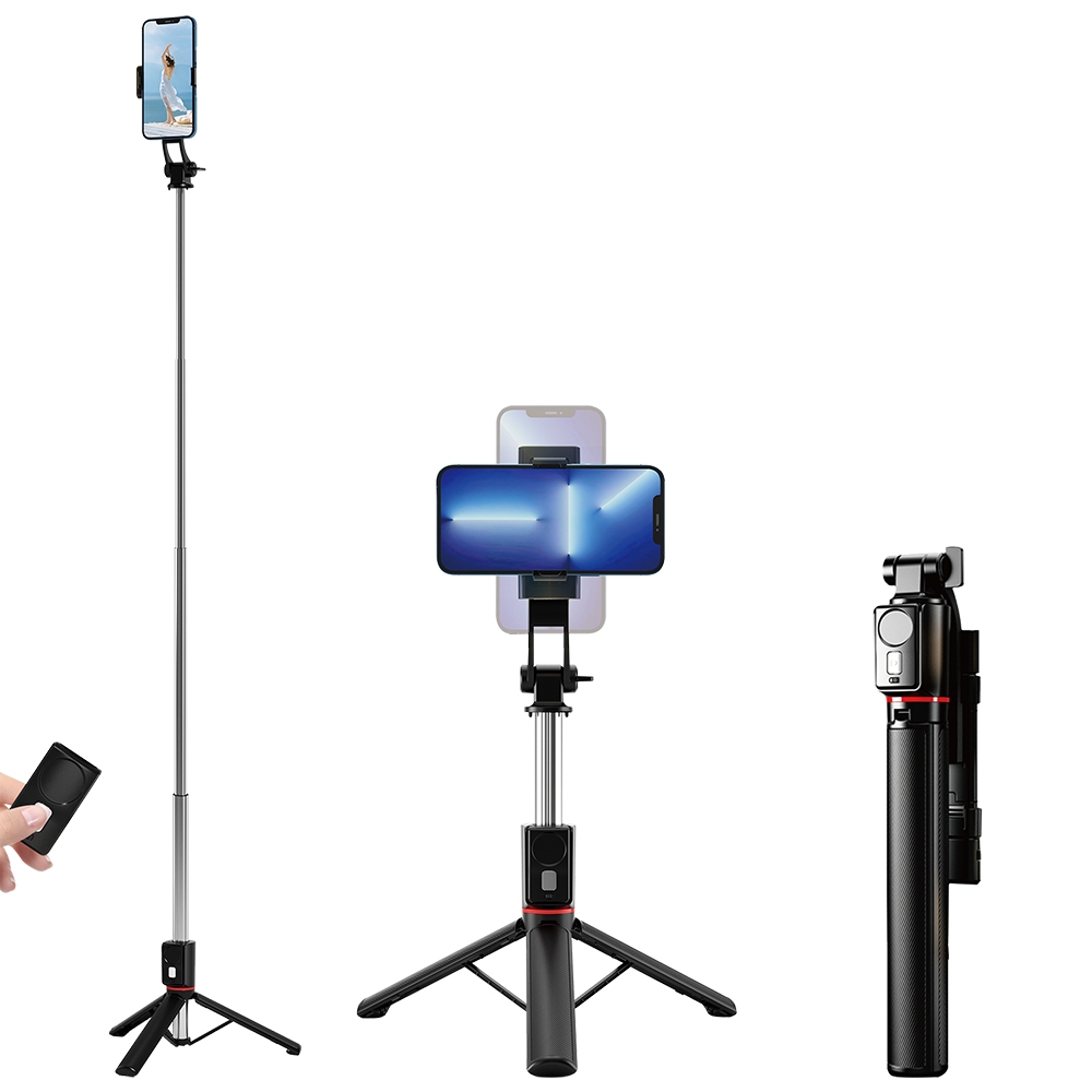 Bastão Tripé Pau De Selfie Suporte Celular Com C