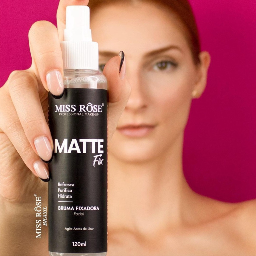 Bruma Fixadora Facial Matte Fix 120ml – Miss