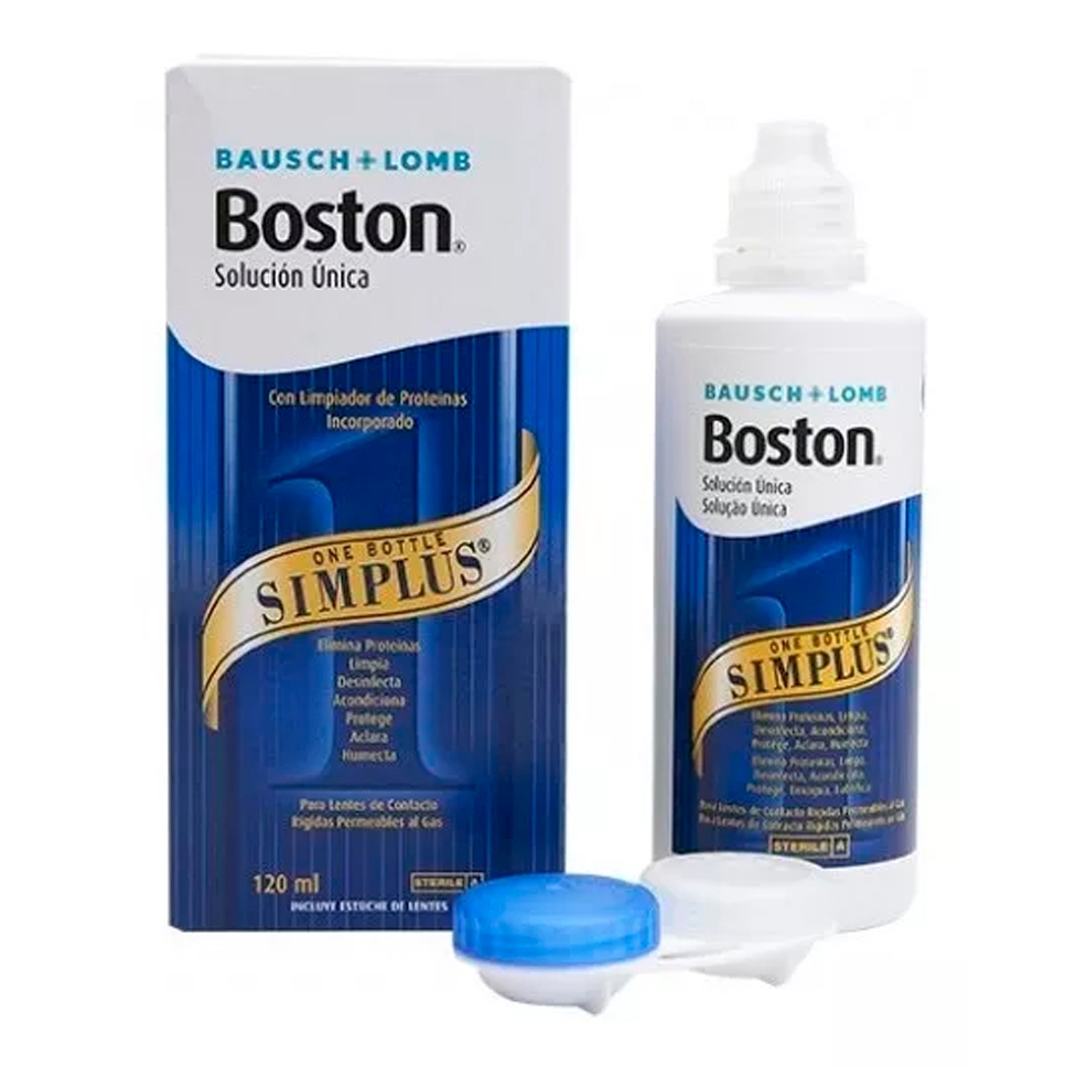 Boston Simplus + Estojo / Solução de limpeza par