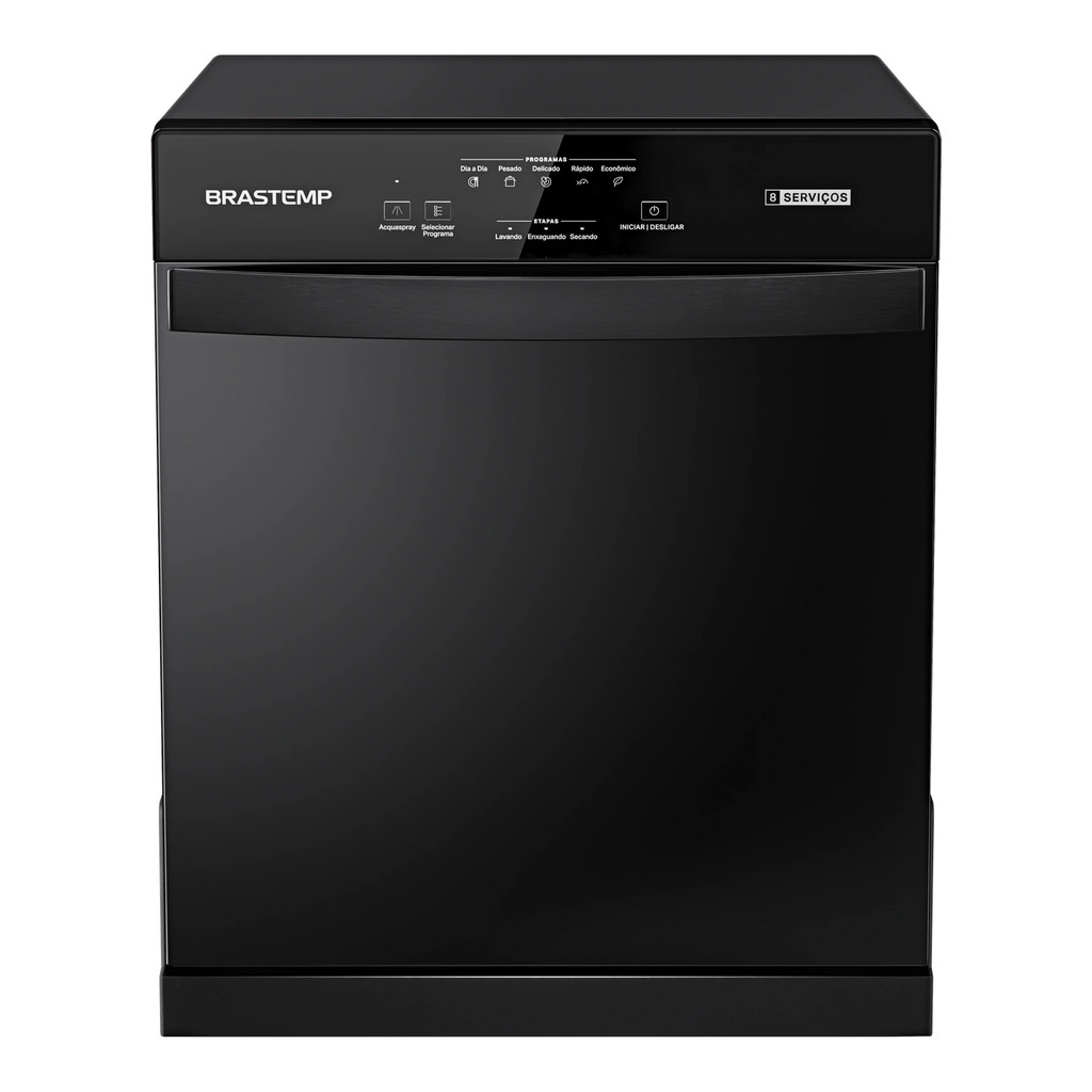 Lava Louças Brastemp 8 Serviços Preta – BL