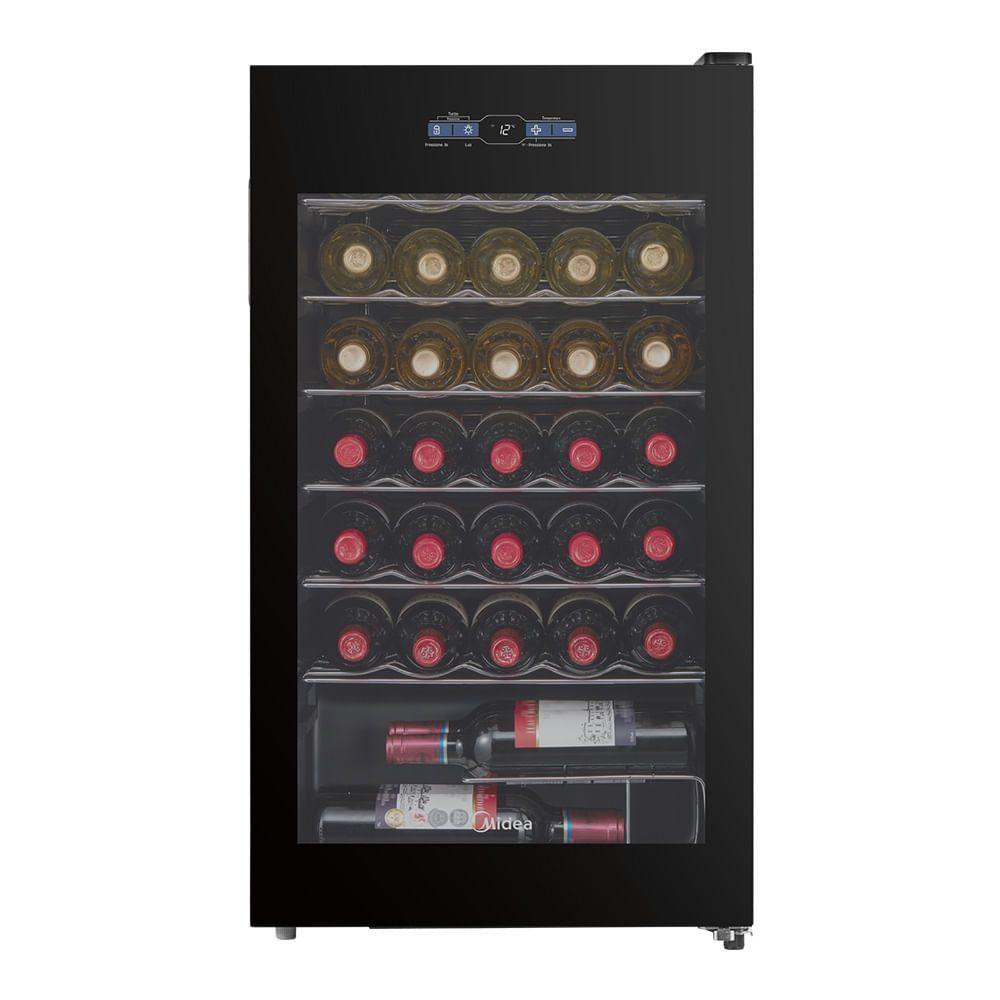 Adega de Vinho Climatizada 34 Garrafas Inverter Mi