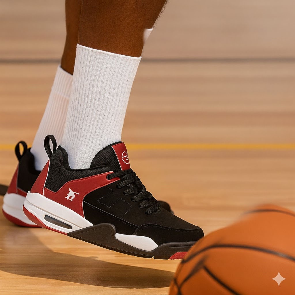 Tenis masculino basquete academia conforto treino 