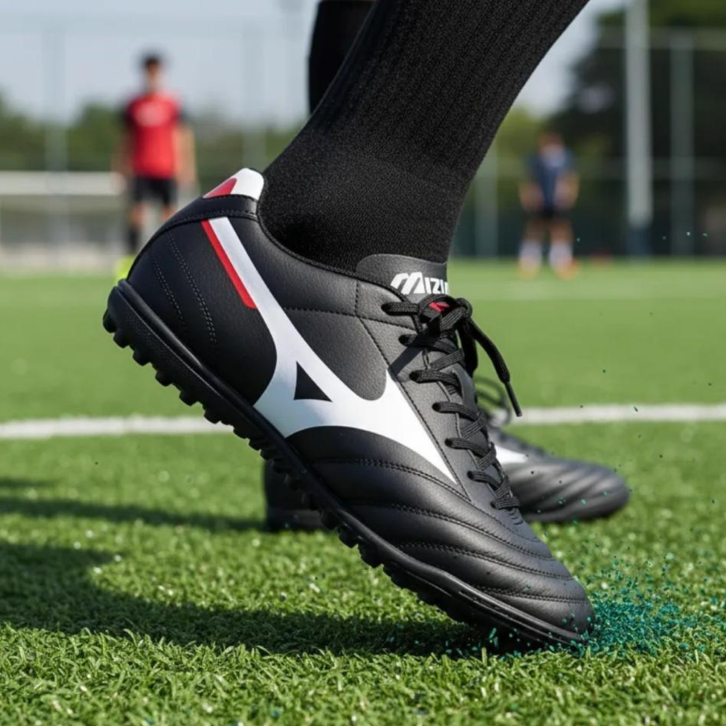 Chuteira Society Costurada Futebol Grama Sintétic