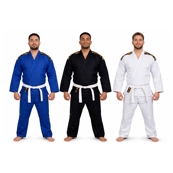 Kimono Adulto Jiu Jitsu/Judô Iniciante+Faixa Acom