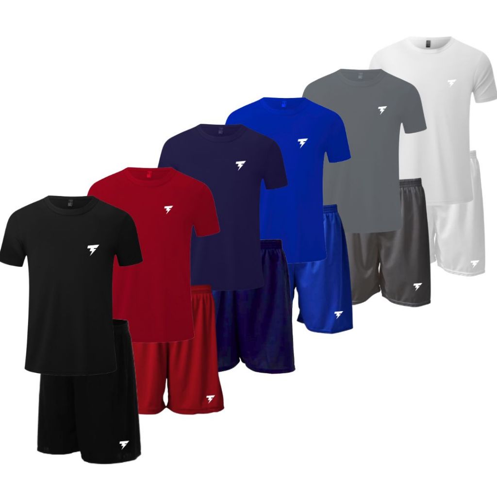 Conjunto Esportivo Masculino Futebol Calção Cami