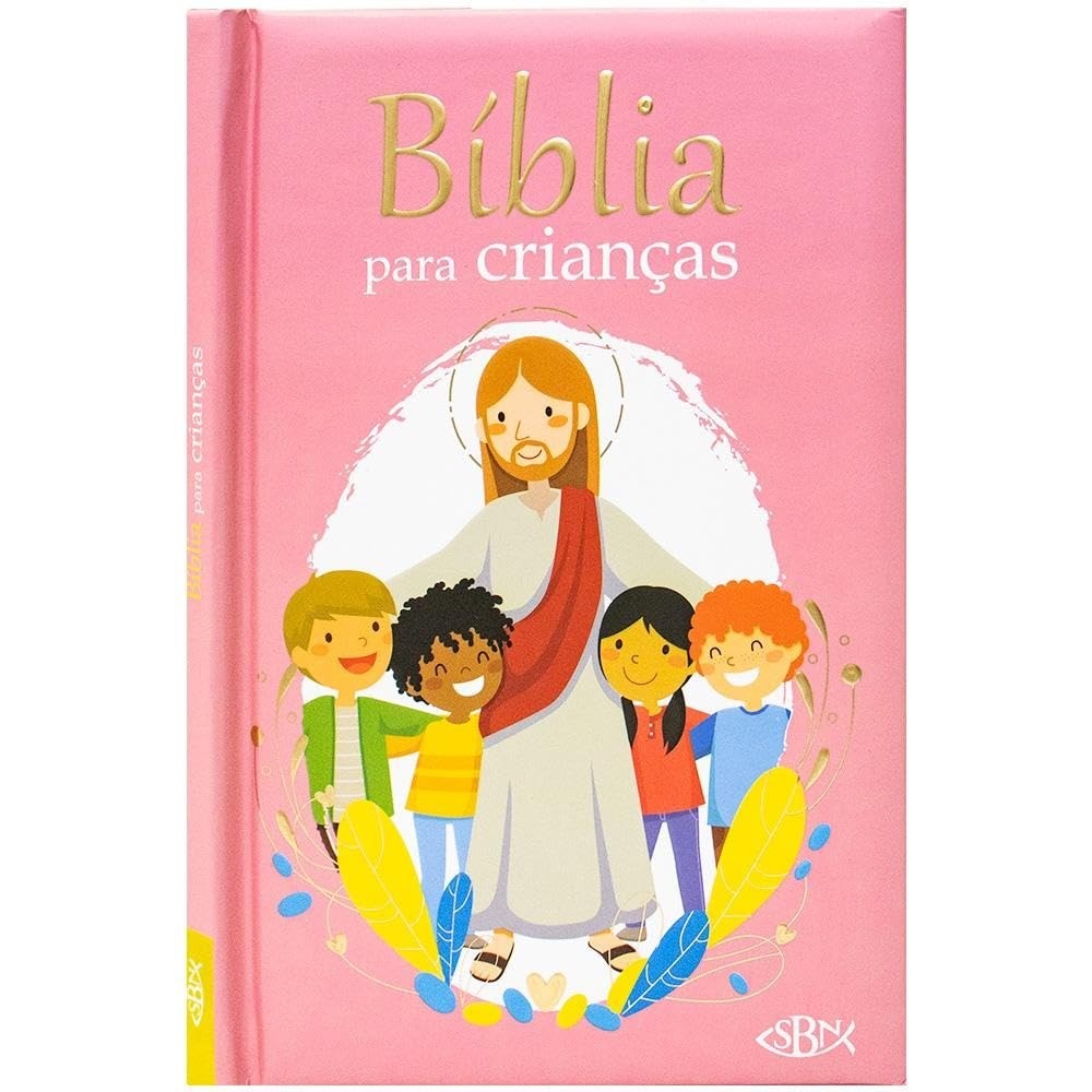 Bíblia para Crianças | Feminina | Capa Almofadad