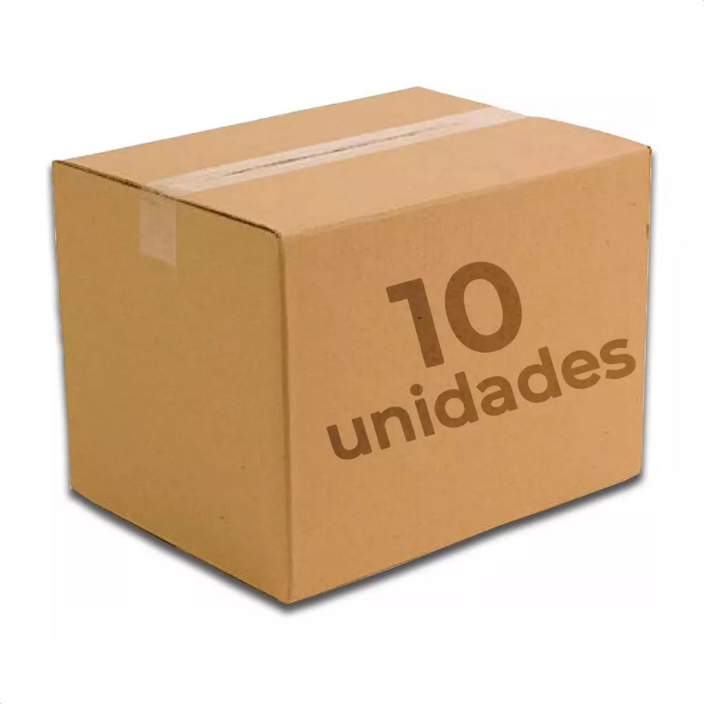 10 Caixas Papelão Mudança Embalagem 60x40x40 Cai