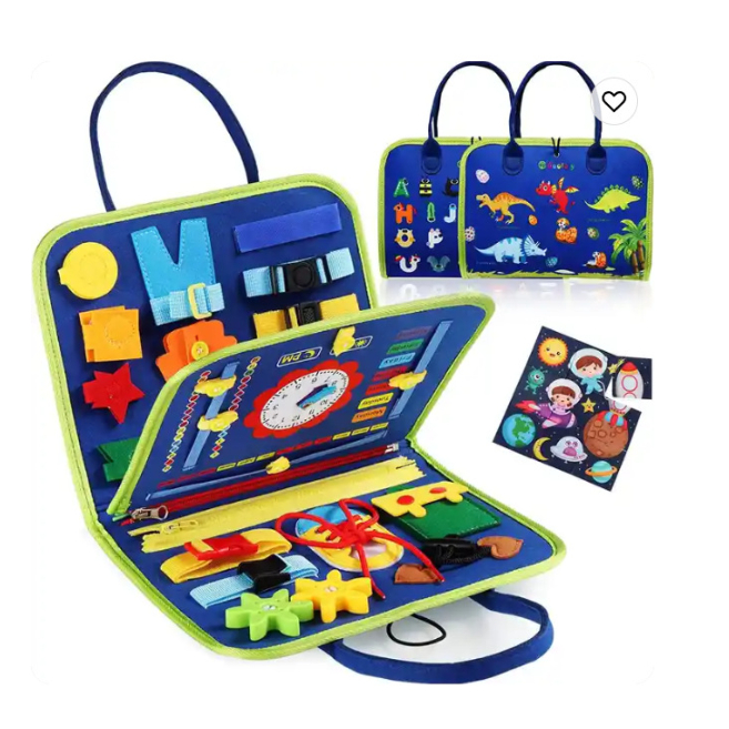 Brinquedos Maleta Sensoriais Básicos De Habilidad