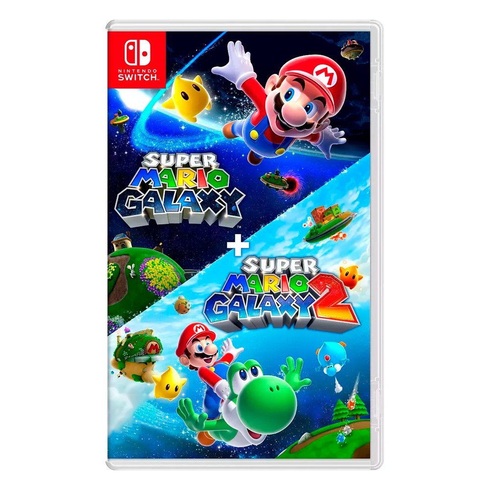 Jogo Super Mario Galaxy + Super Mario Galaxy 2 