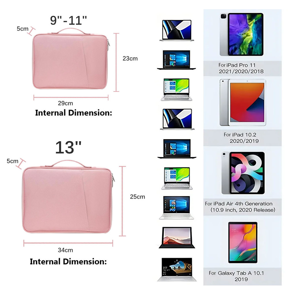 Bolsa para Tablet Impermeável com Múltiplas Cama