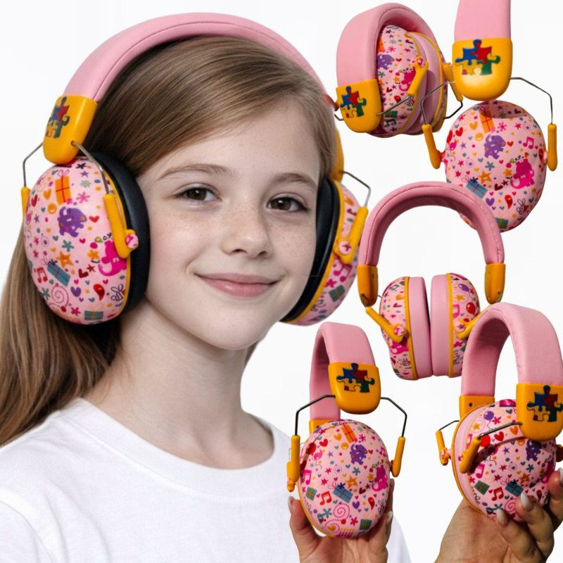 Abafador Autismo 32 db  Infantil Fone Protetor de 