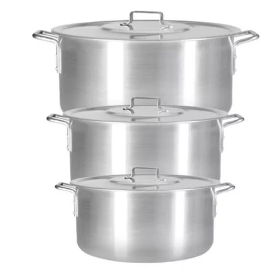 Kit Panelas de Alumínio para Feijoada Jogo de Pan