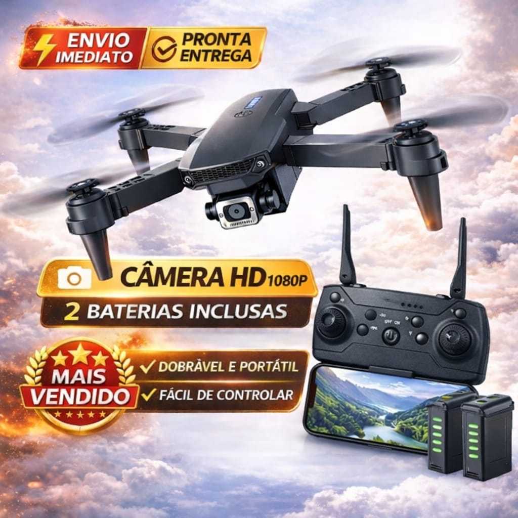 Drone com câmera | Mini Drone Pro WIFI FPV Com C�