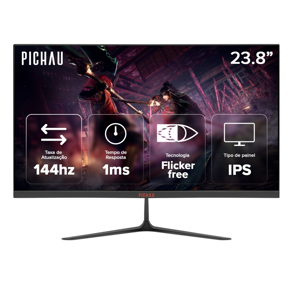 Monitor Gamer Pichau Athen V3 Neo, 23.8 Pol, IPS, 