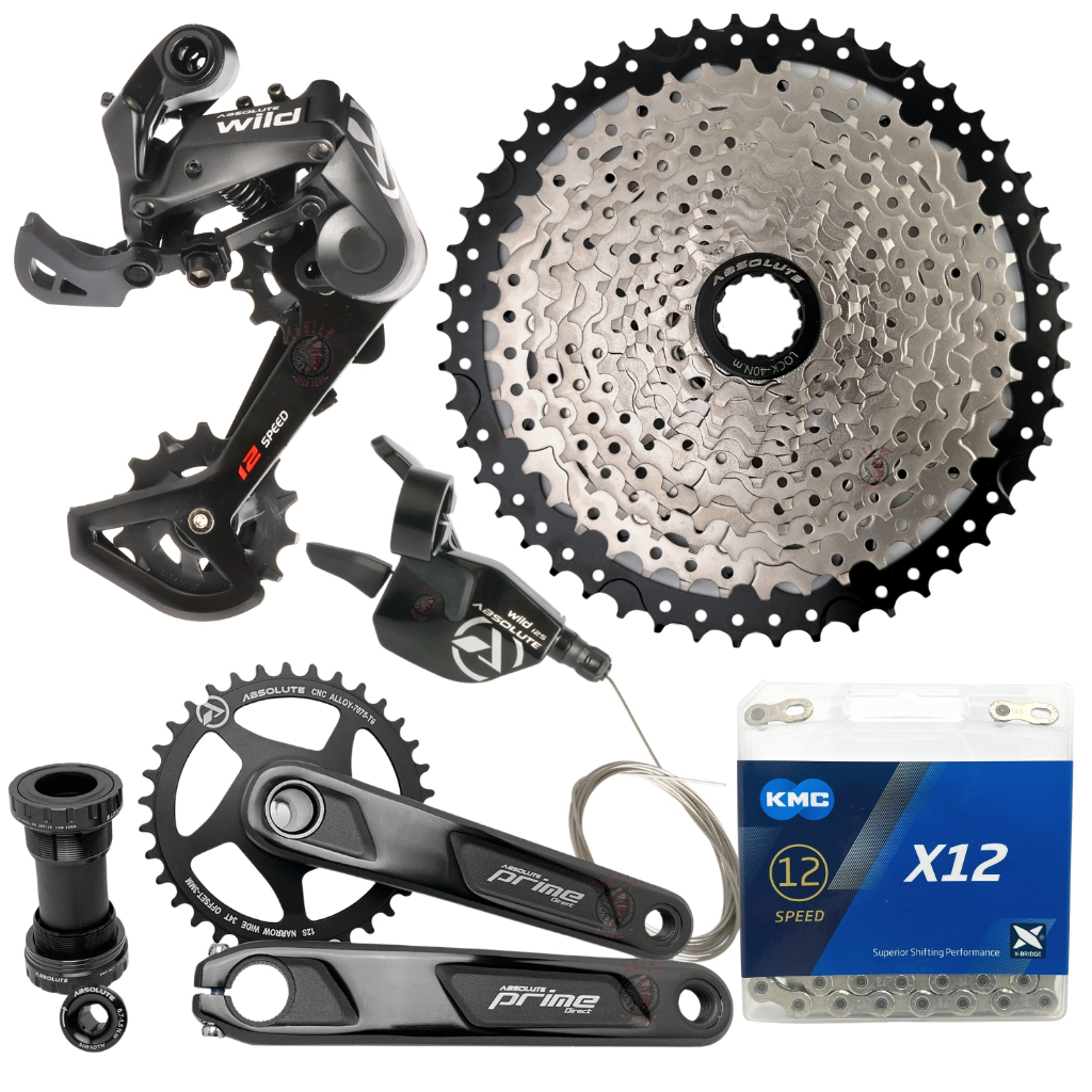 GRUPO RELAÇÃO ABSOLUTE WILD 2 1X12V 12V K7 11/50