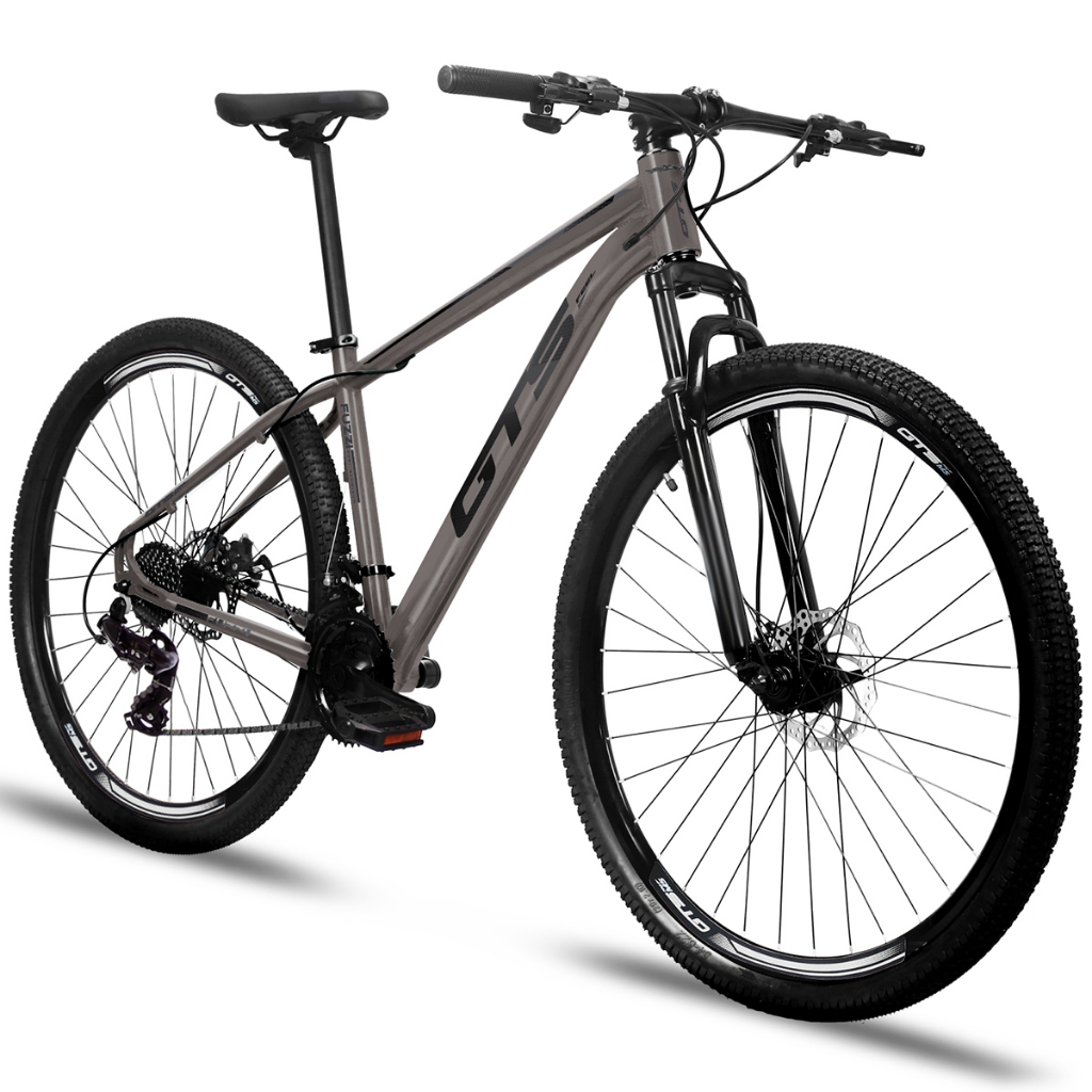 Bicicleta Aro 29 Gts Feel Fuzzi 24 Marchas Freios