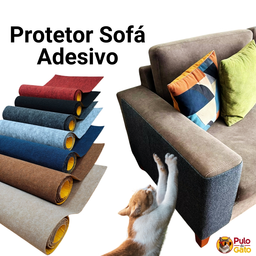 Protetor Arranhador Adesivo Sofá Cama Premium Fix