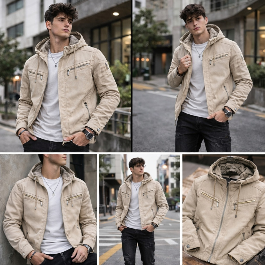 Jaqueta De Sarja Masculina Toda Forrada Por Dentro