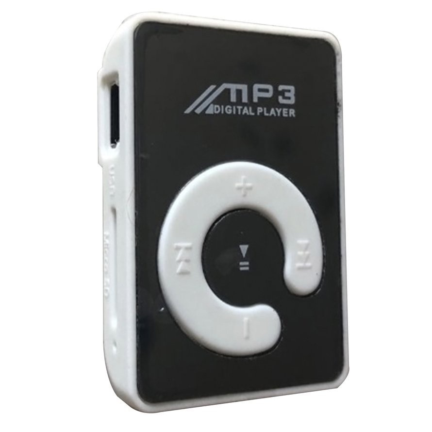 Mini mp3 player portátil de mirror, suporta músi