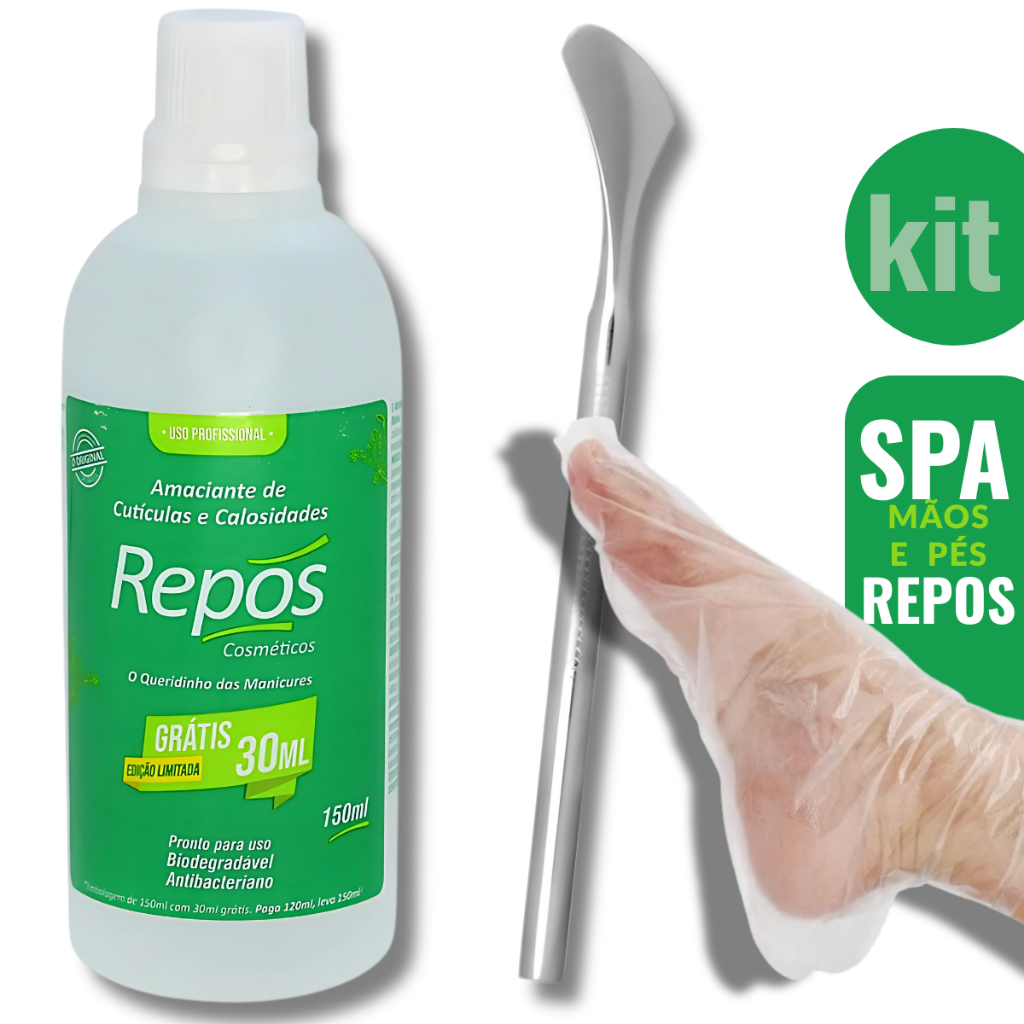 Amaciante de Cutículas e Calosidade Repos + Espá