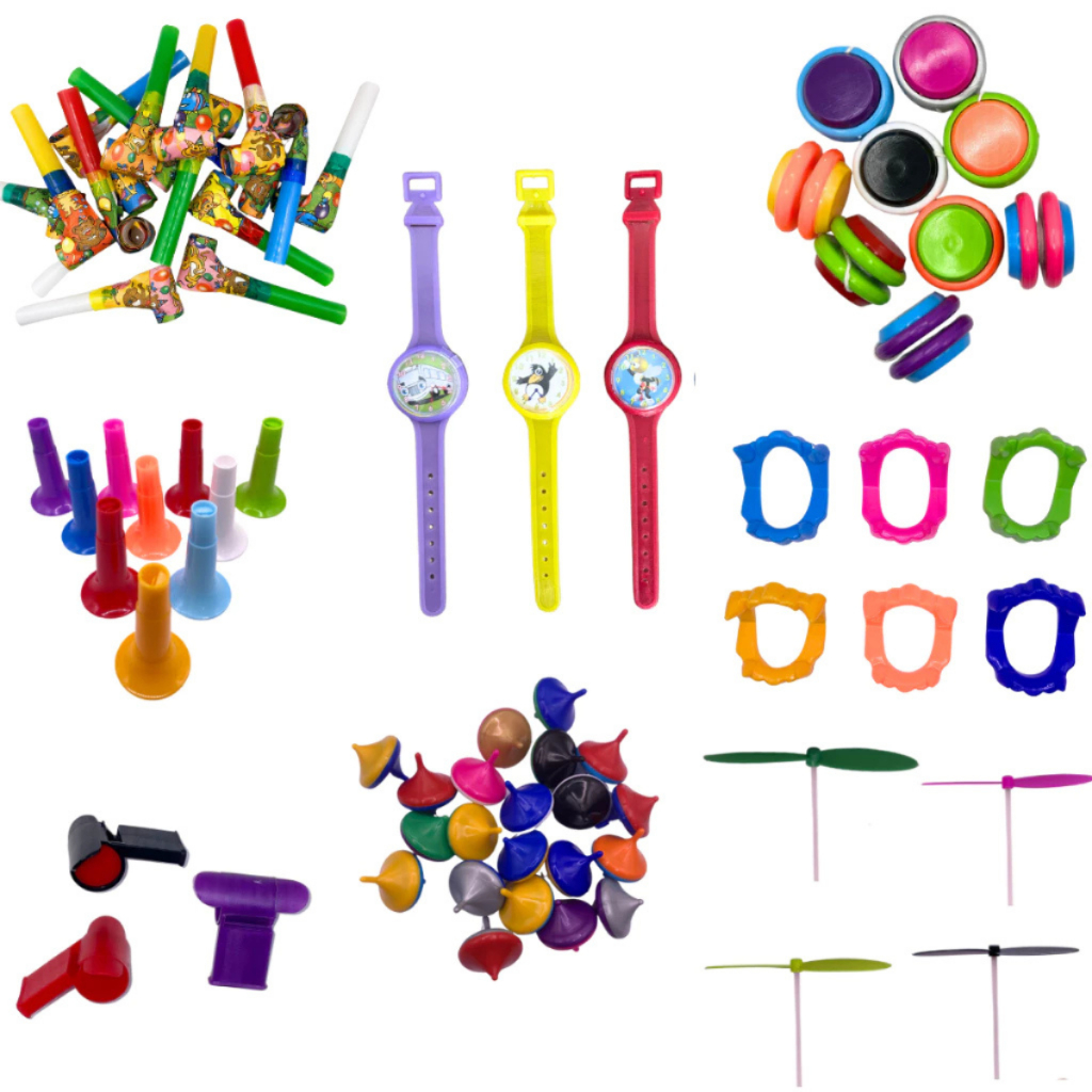 Kit 80 Mini Brinquedos Lembrancinha Sacolinha Fest