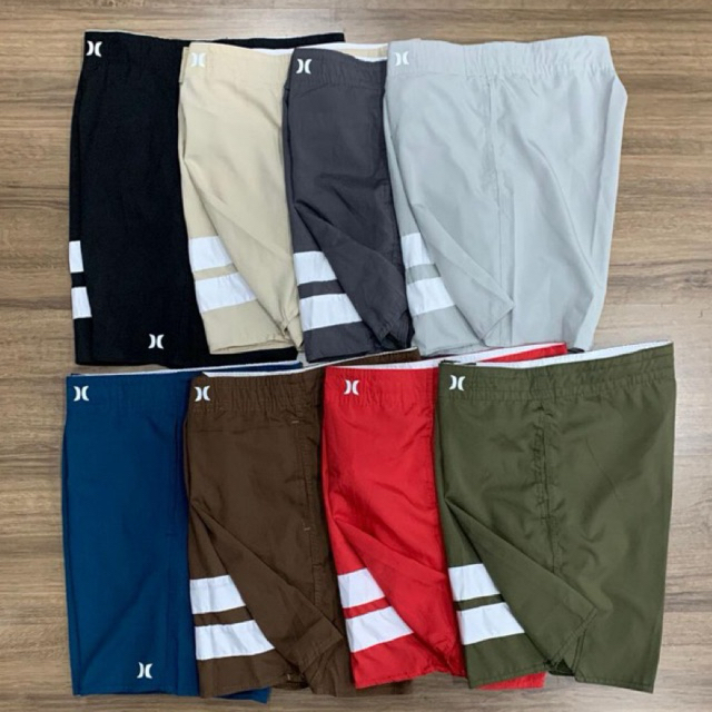 Bermuda Masculina Elastano Praia Surf Verão Acade