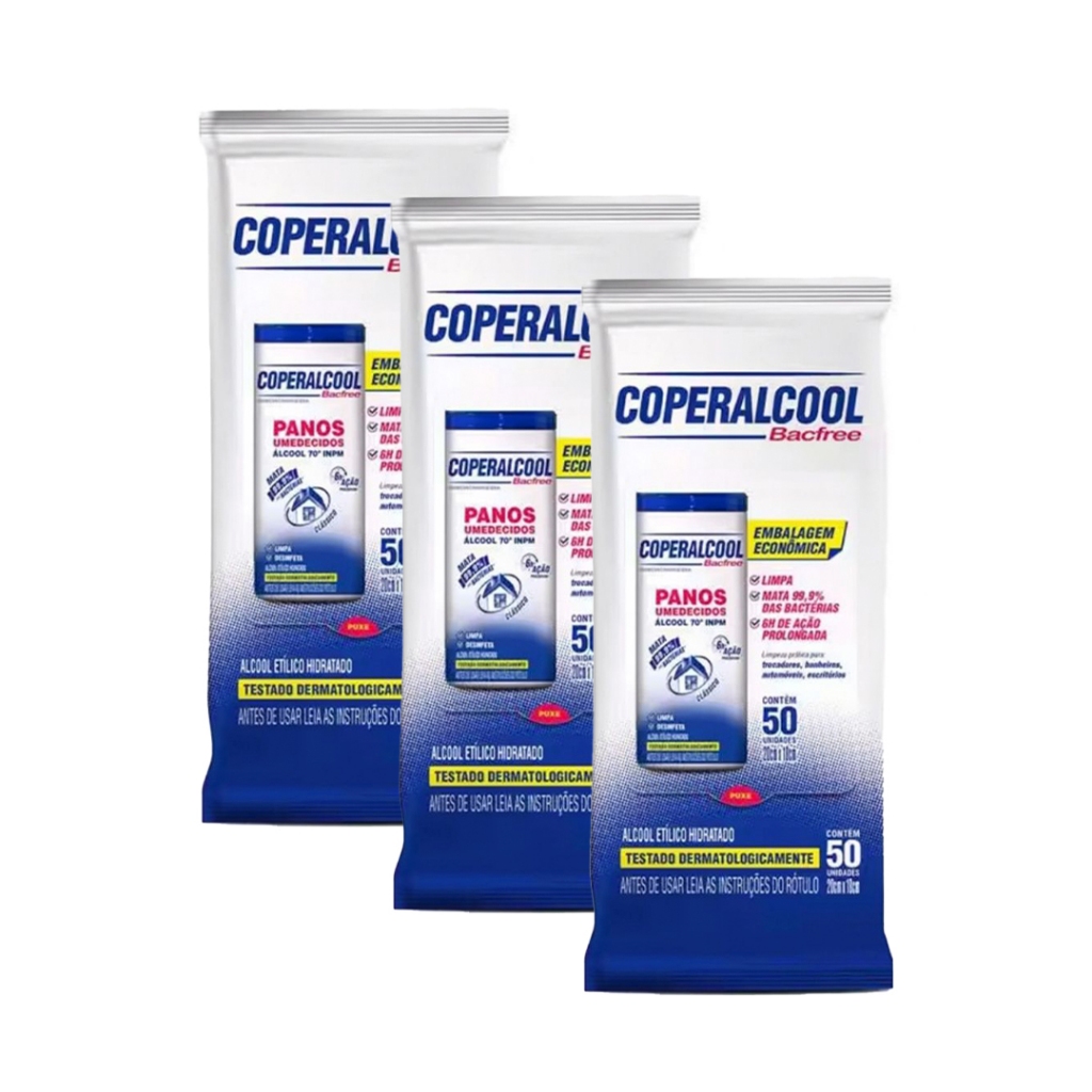 Pano umedecido Bacfree 70 Ação Prolongada Flow C