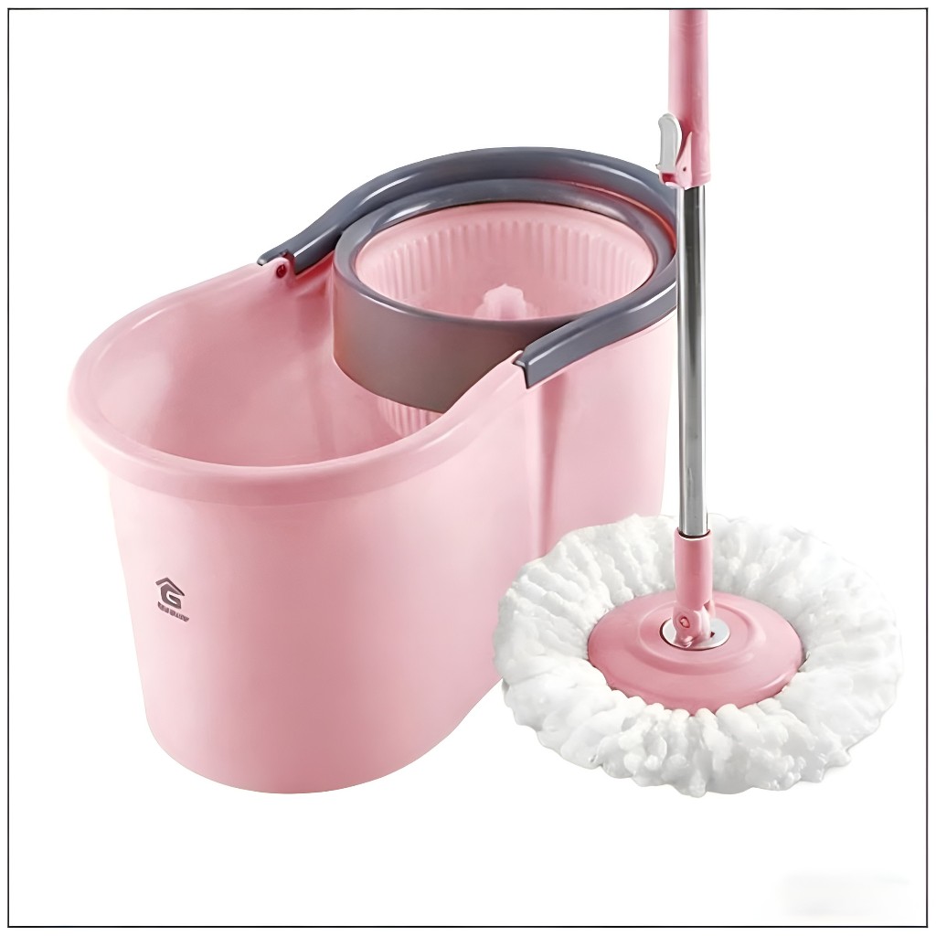 Mop Giratorio Com Balde Centrífuga, Para Limpeza 