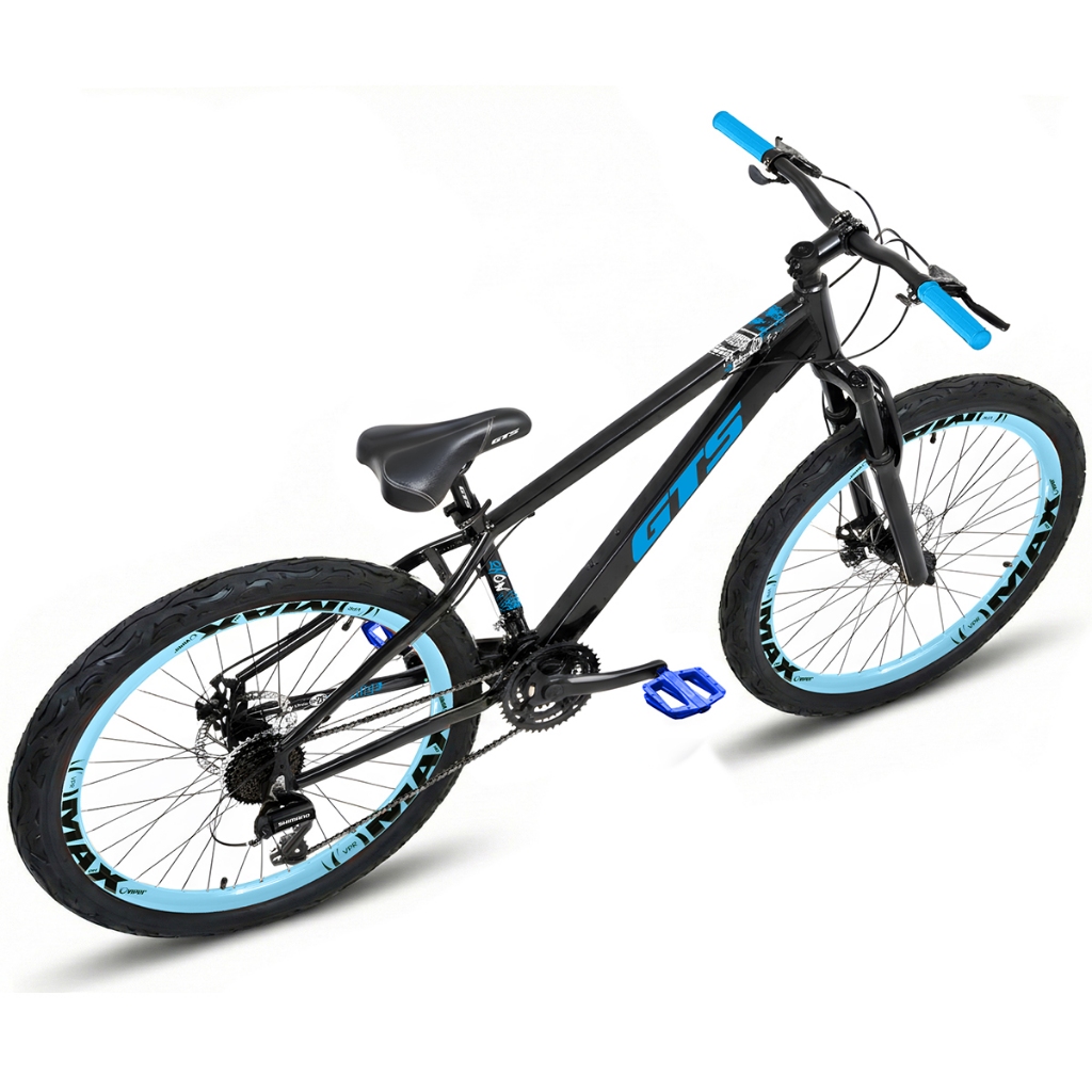 Bicicleta De Grau Gts On Freeride 21v Aro 26 Freio