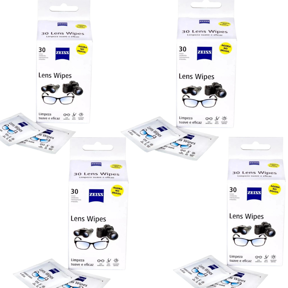 Lens Wipes Zeiss Leve 120 Pague 100 Unidades