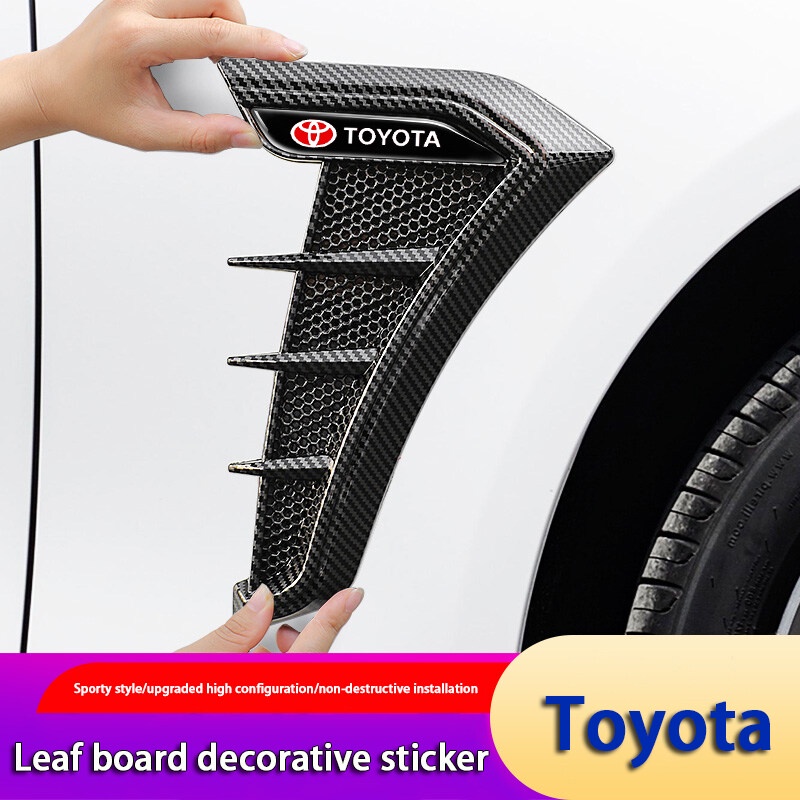 Fender Decoração De Placas De Folhas De Automóv