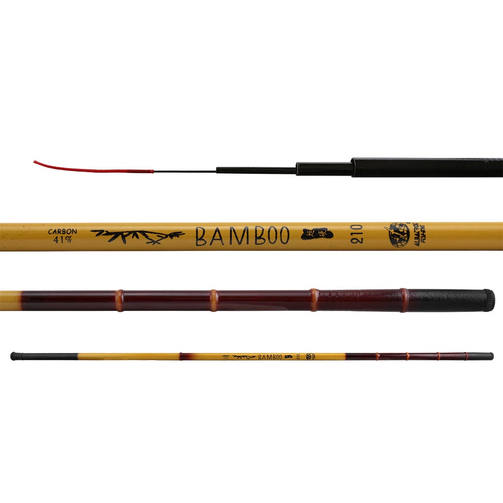 Vara Bamboo Telescópica 41% Carbono Albatroz Til�