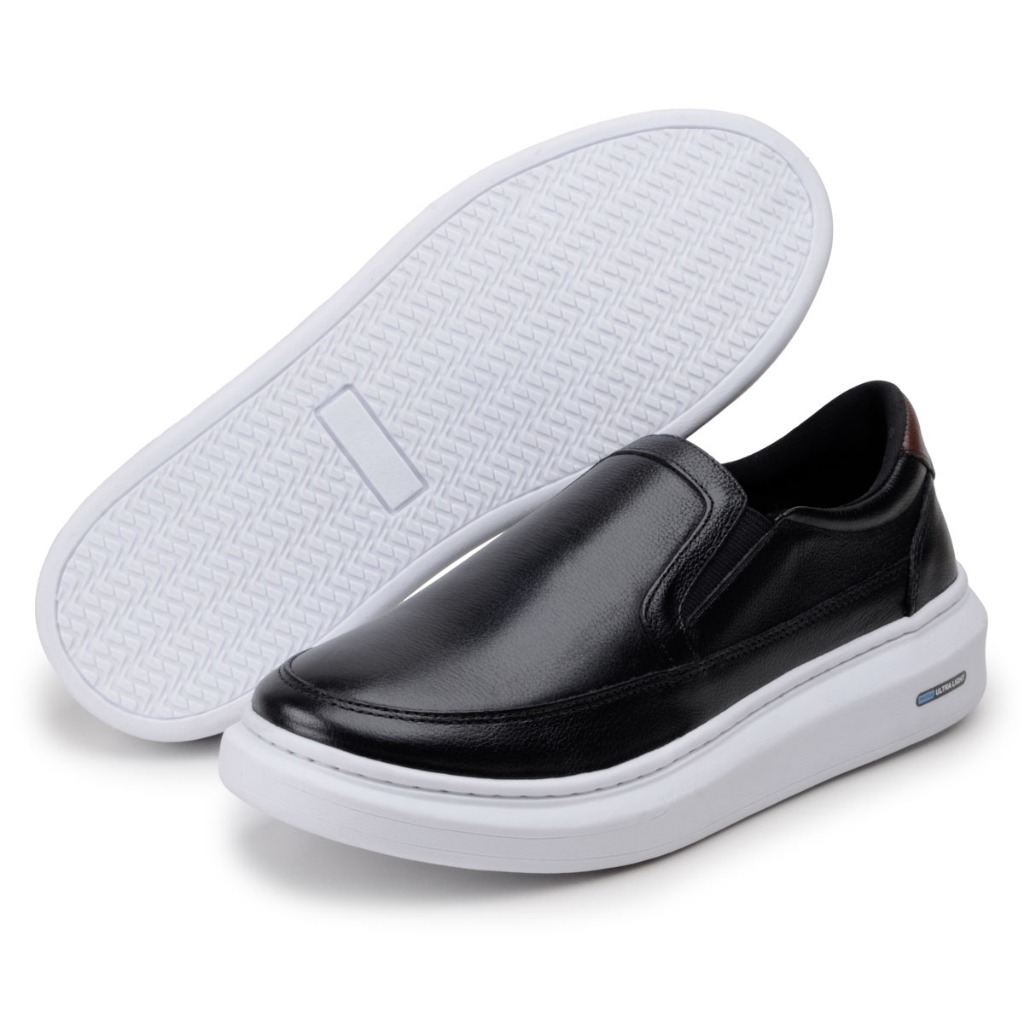 Sapatenis Tenis Mocassim Masculino Slip On 100% Co