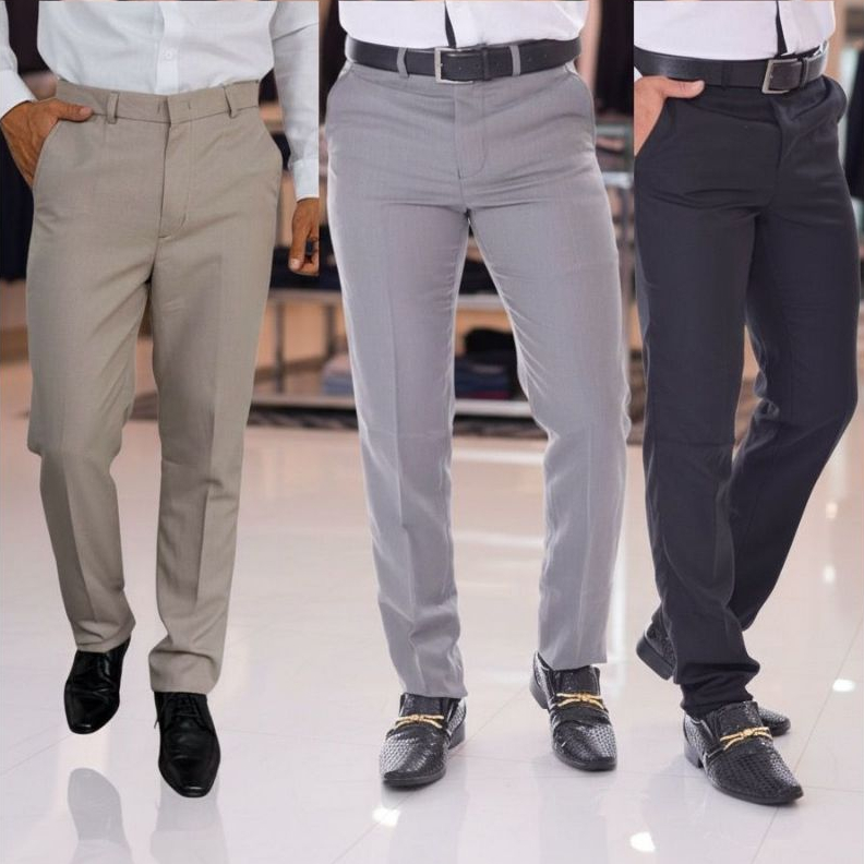 Calça Social Alfaiataria Microfibra Gabardine alt